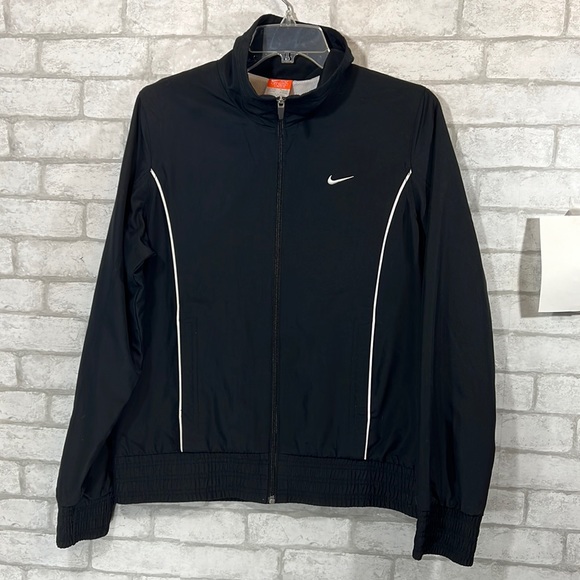 Nike Jackets & Blazers - Nike the athletic department mesh lined zip up jacket size Large (12/14)